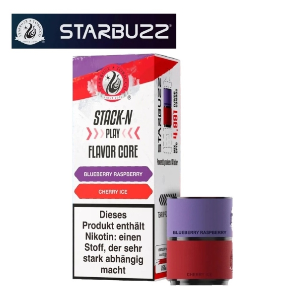 StarBuzz Stack-N Play - Blueberry Raspberry + Cherry Ice - Pods 20mg